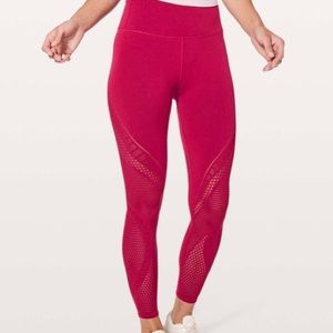 Lululemon Pink Reveal Tight Size 4